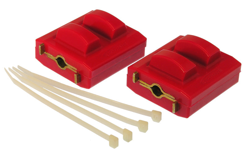 Prothane GM Motor Mount Small Clamshell - Red Prothane Bushing Kits AXOPROS