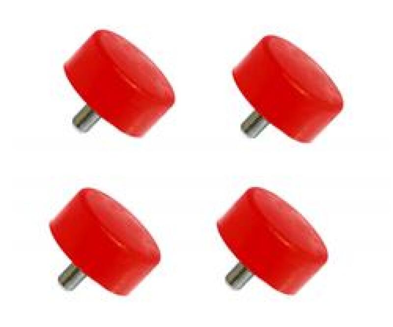 Prothane Toyota Tacoma Front Bump Stops - Red Prothane Bump Stops AXOPROS
