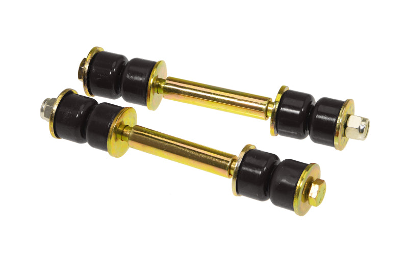 Prothane Universal End Link Set - 4 1/4in Mounting Length - Black Prothane Sway Bar Bushings AXOPROS