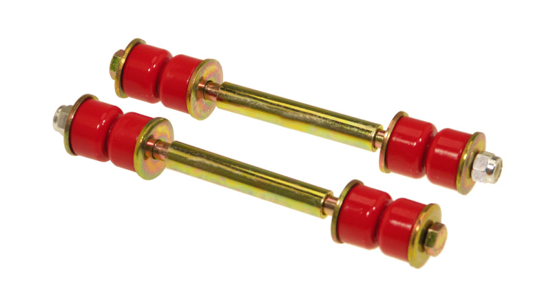 Prothane Universal End Link Set - 5in Mounting Length - Red Prothane Sway Bar Bushings  AXOPROS