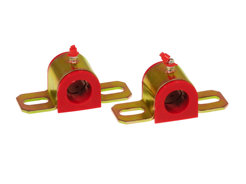 Prothane Universal Greasable Sway Bar Bushings - 26MM - Type B Bracket - Red Prothane Sway Bar Bushings AXOPROS