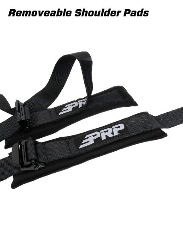 PRP 5.3x2 Harness - 5 Point Harness 3In Lap Belts 2In Shoulder Belts w/ Removable Pads PRP Seats Seat Belts & Harnesses AXOPROS