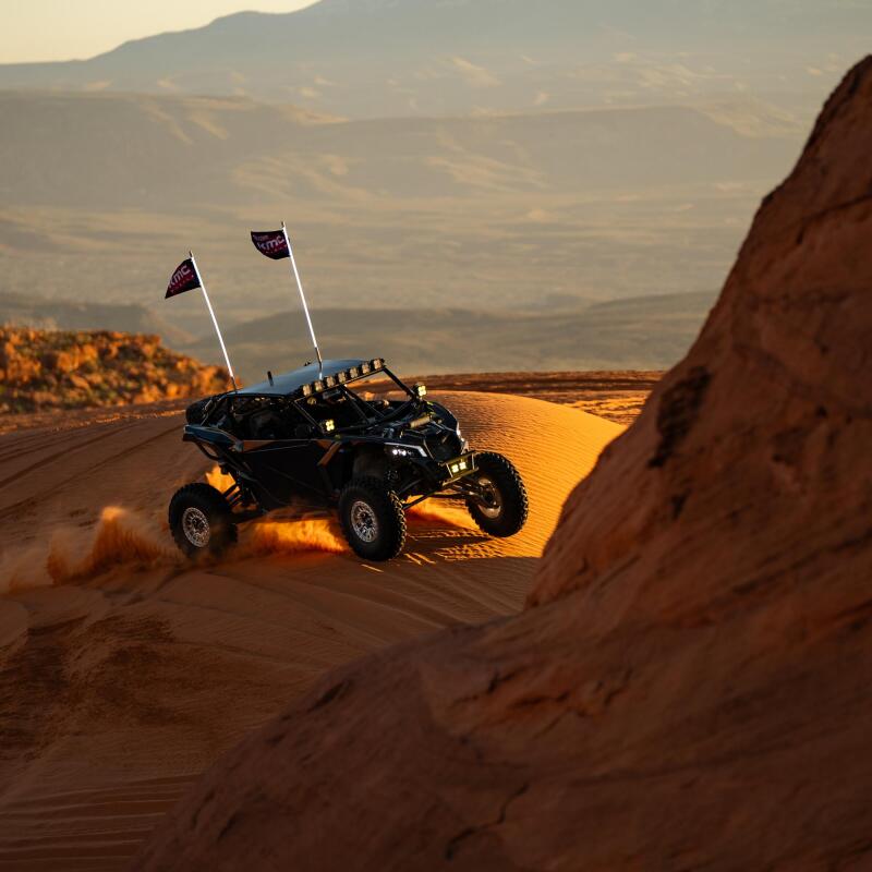 PRP Can-Am Maverick X3 Maverick R Stock Seat Mount & Slider Kit (Pair) PRP Seats Seat Brackets & Frames AXOPROS