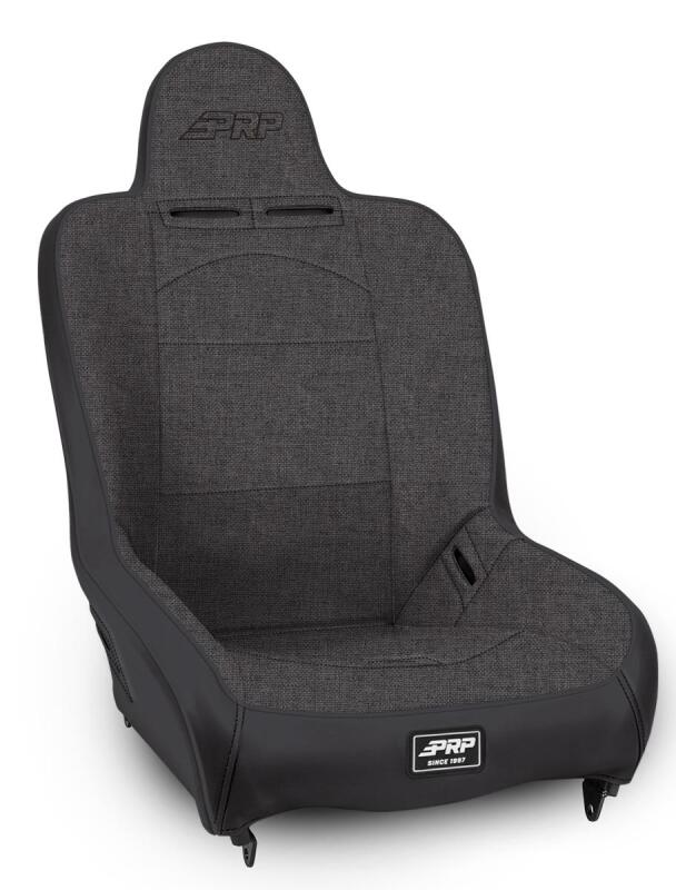 PRP Premier High Back Suspension Seat (Two Neck Slots) - All Grey PRP Seats Seats AXOPROS