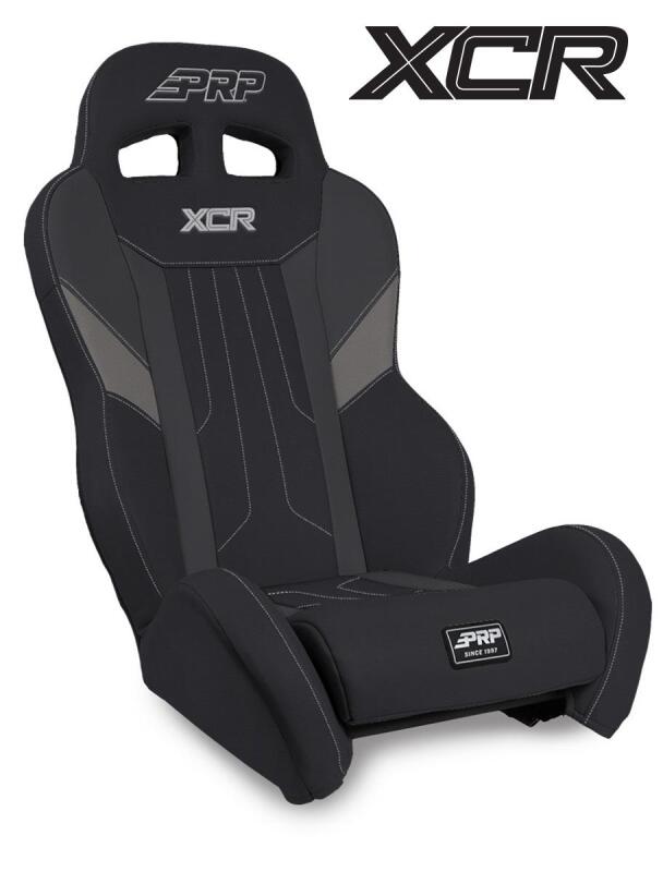 PRP XCR Polaris RZR UTV Suspension Seat - Black/Gray PRP Seats Seats AXOPROS