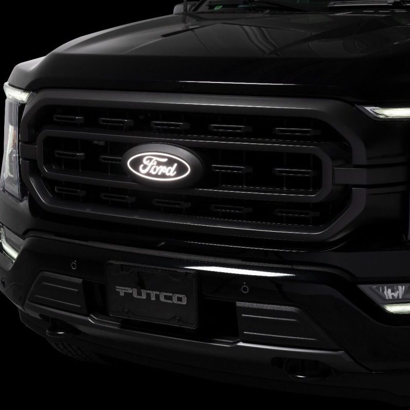 Putco 23-24 Ford Super Duty Front Luminix Ford Led Grille Emblems Putco Light Bars & Cubes AXOPROS