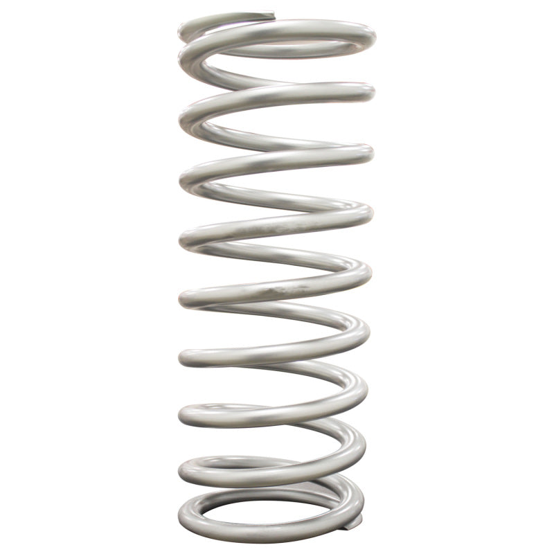 QA1 2-1/2in ID High Travel Spring - 12in Length x 130lbs/in - Silver Powder Coated QA1 Coilover Springs AXOPROS