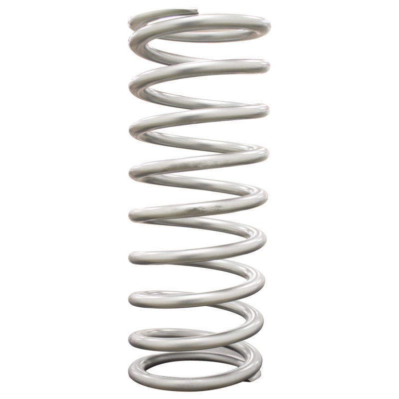 QA1 2-1/2in ID High Travel Spring - 12in Length x 220lbs/in - Silver Powder Coated QA1 Coilover Springs AXOPROS