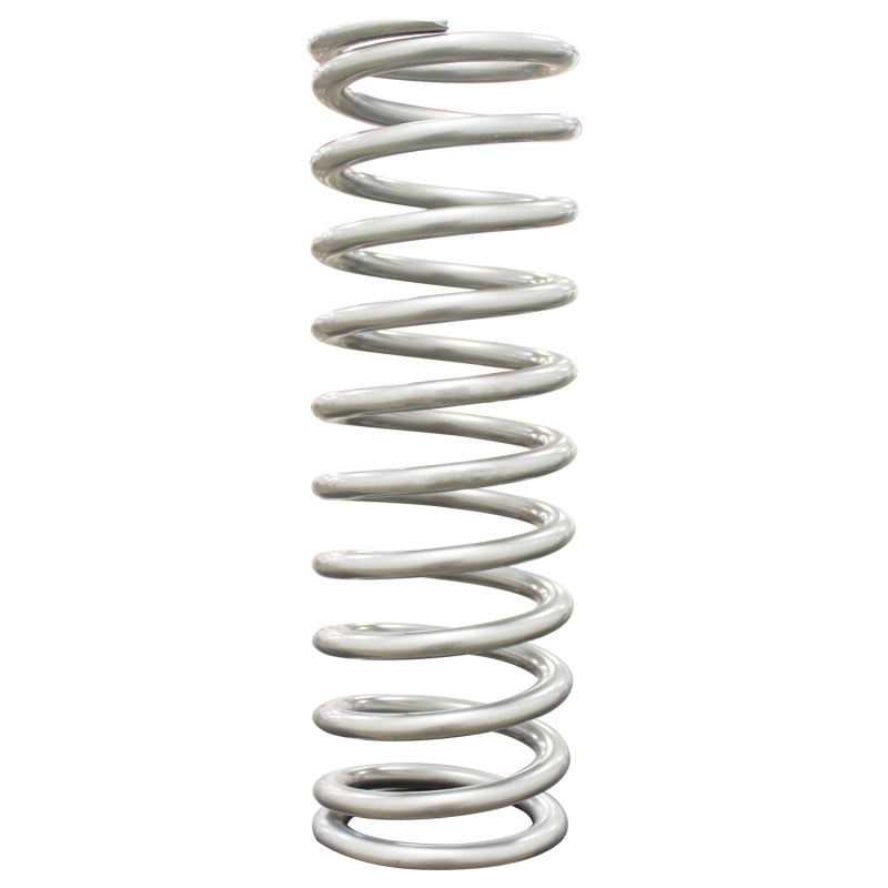 QA1 2-1/2in ID High Travel Spring - 14in Length x 130lbs/in - Silver Powder Coated QA1 Coilover Springs AXOPROS