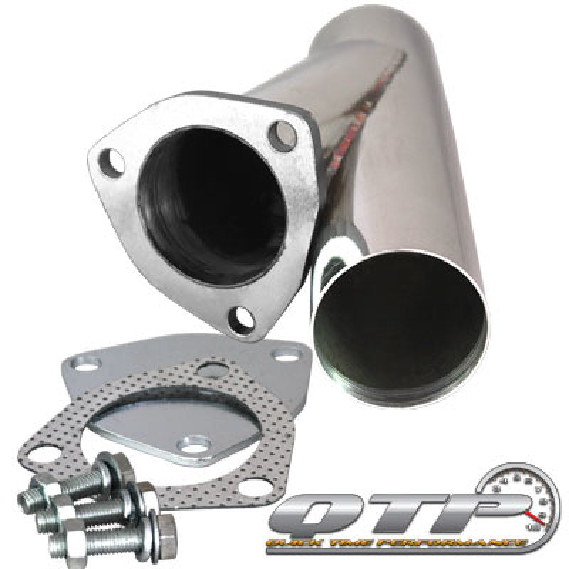 QTP 2.5in Weld-On QTEC Exhaust Cutout Y-Pipe QTP Y Pipes  AXOPROS