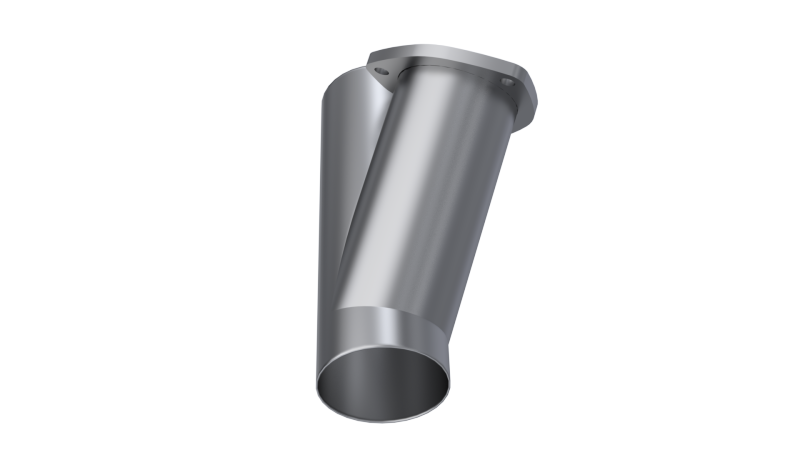 QTP 3.5in Weld-On QTEC Exhaust Cutout Y-Pipe QTP Y Pipes  AXOPROS