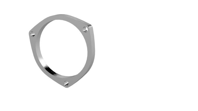 QTP 4in Weld-On QTEC 3 Bolt Flange QTP Flanges AXOPROS