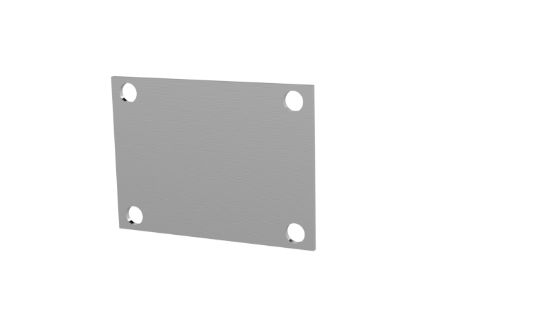 QTP Bolt-On QTEC Low Profile Cover Plate QTP Flanges AXOPROS