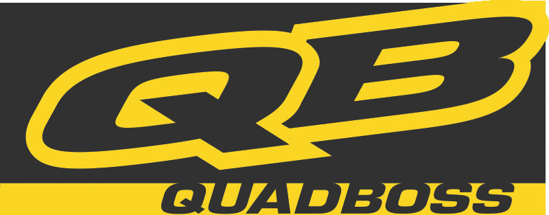 QuadBoss 88in x 34in Logo Banner QuadBoss Stickers/Decals/Banners AXOPROS