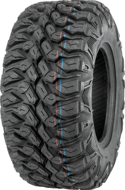 QuadBoss QBT846 Radial Utility Tire - 25x10R12 8Ply QuadBoss Automotive/UTV Tires - Off Road AXOPROS