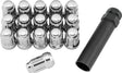 QuadBoss Spline Lug Nuts 12x1.25 - Silver QuadBoss Lug Nuts  AXOPROS