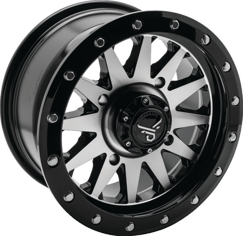 QuadBoss Steely Wheel 14X7 - 4+3 - 4/156 QuadBoss Wheels - Steel AXOPROS