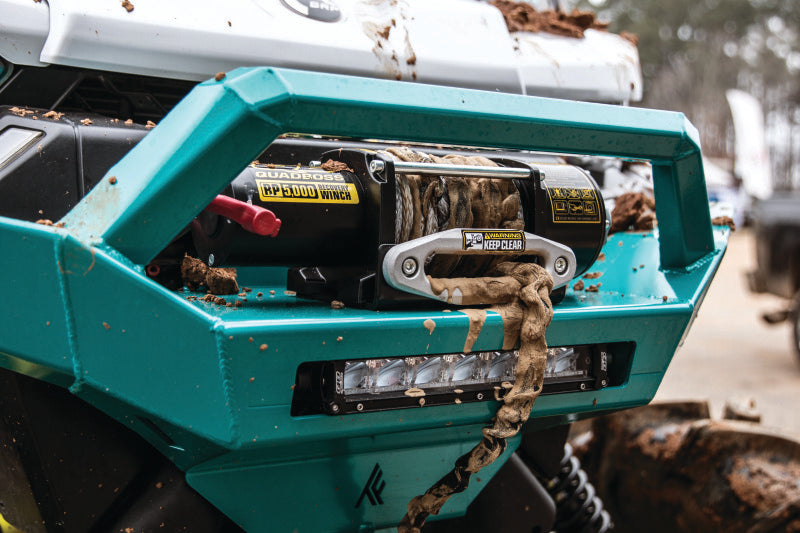 QuadBoss Winch 5000Lb W/ Synthetic Rope QuadBoss Winches AXOPROS