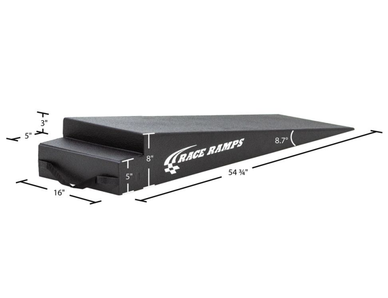 Race Ramps 8in. Trailer Ramps - 8.7 Degree Approach Angle Race Ramps Ramps AXOPROS