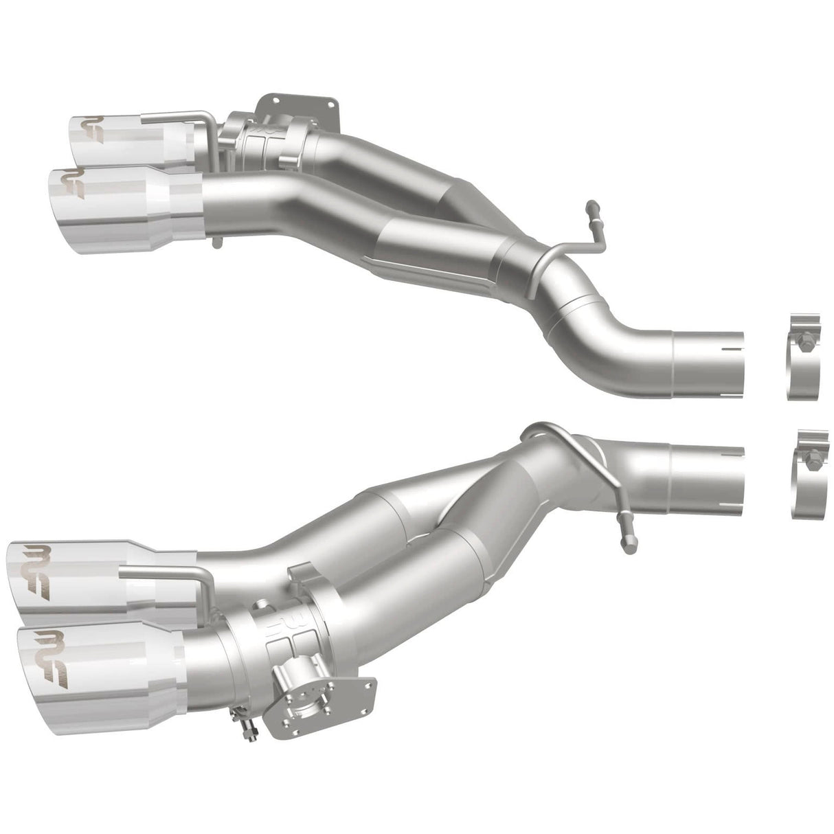 Race Series Stainless Axle-Back System MagnaFlow Exhaust Products Exhaust System Kit AXOPROS