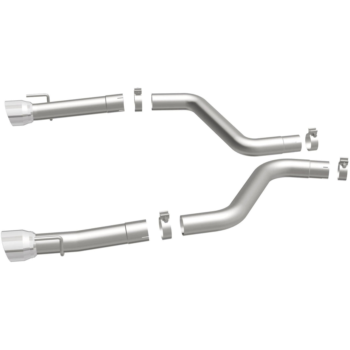 Race Series Stainless Axle-Back System MagnaFlow Exhaust Products Exhaust System Kit AXOPROS