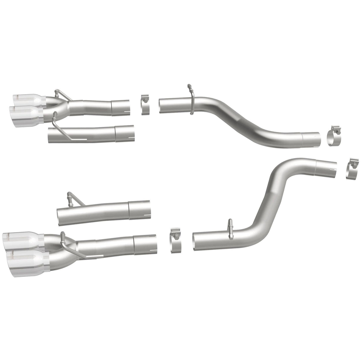 Race Series Stainless Axle-Back System MagnaFlow Exhaust Products Exhaust System Kit AXOPROS