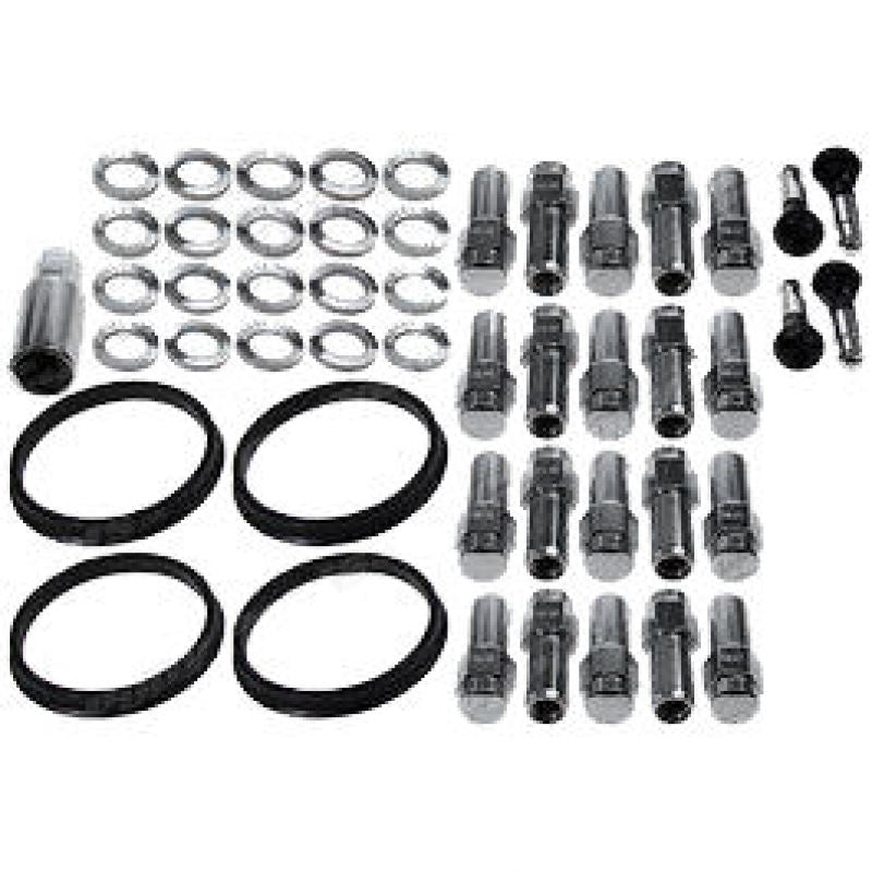 Race Star 14mmx2.0 Lightning Truck Closed End Deluxe Lug Kit - 20 PK Race Star Lug Nuts AXOPROS
