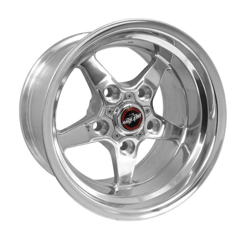 Race Star 92 Drag Star 15x10.00 5x135bc 5.25bs Direct Drill Polished Wheel Race Star Wheels - Cast AXOPROS