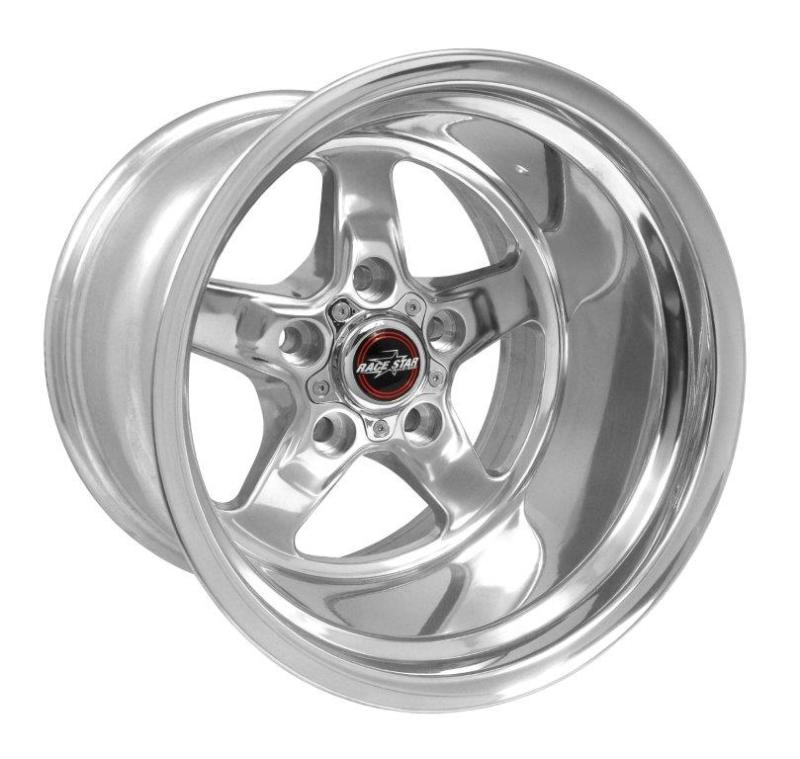 Race Star 92 Drag Star 15x12.00 5x4.75bc 4.00bs Direct Drill Polished Wheel Race Star Wheels - Cast AXOPROS