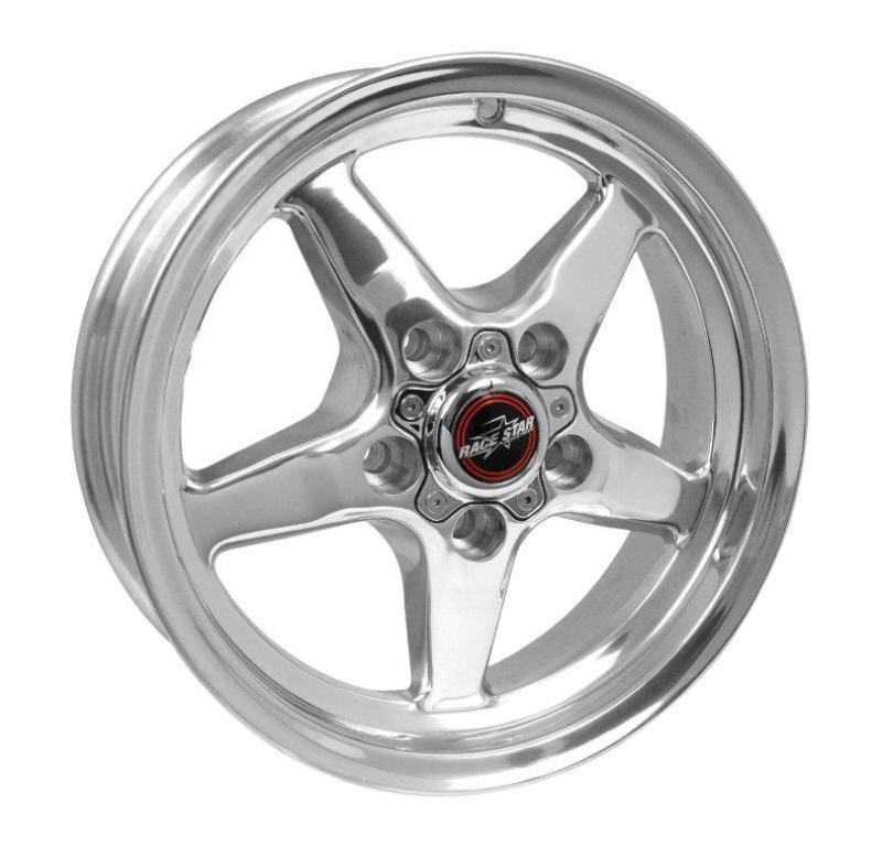 Race Star 92 Drag Star 15x5.00 5x4.50bc 2.38bs Direct Drill Polished Wheel Race Star Wheels - Cast AXOPROS