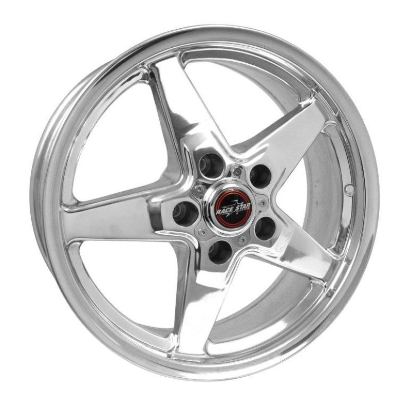 Race Star 92 Drag Star 17x7.00 5x4.75bc 4.25bs Direct Drill Polished Wheel Race Star Wheels - Cast AXOPROS