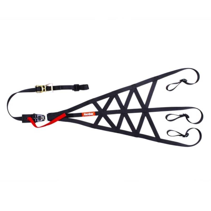 RaceQuip Black SFI 37.1 Side Roll Cage Net Racequip Roll Cage Components AXOPROS