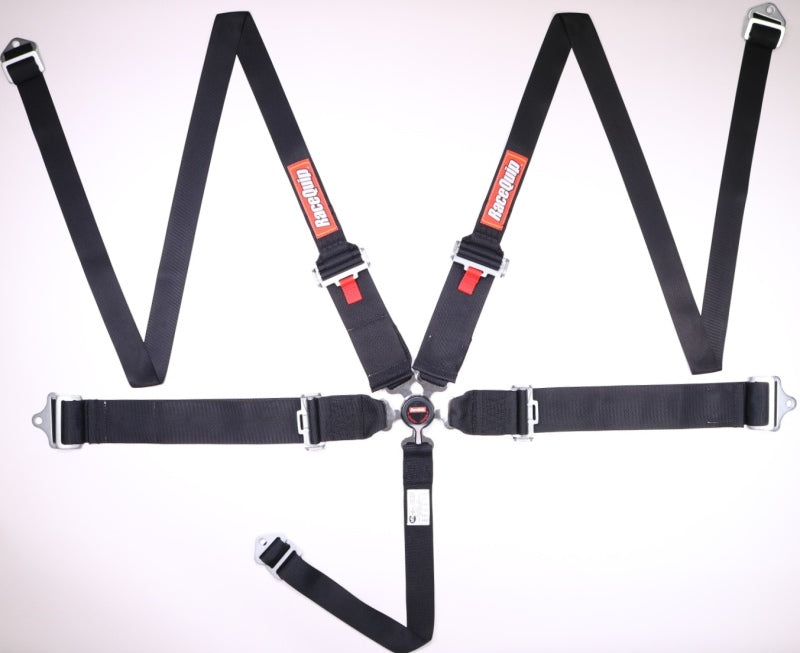 RaceQuip Black SFI CAMLOCK 5pt PD Lap HNR Seat Belt Racequip Seat Belts & Harnesses AXOPROS