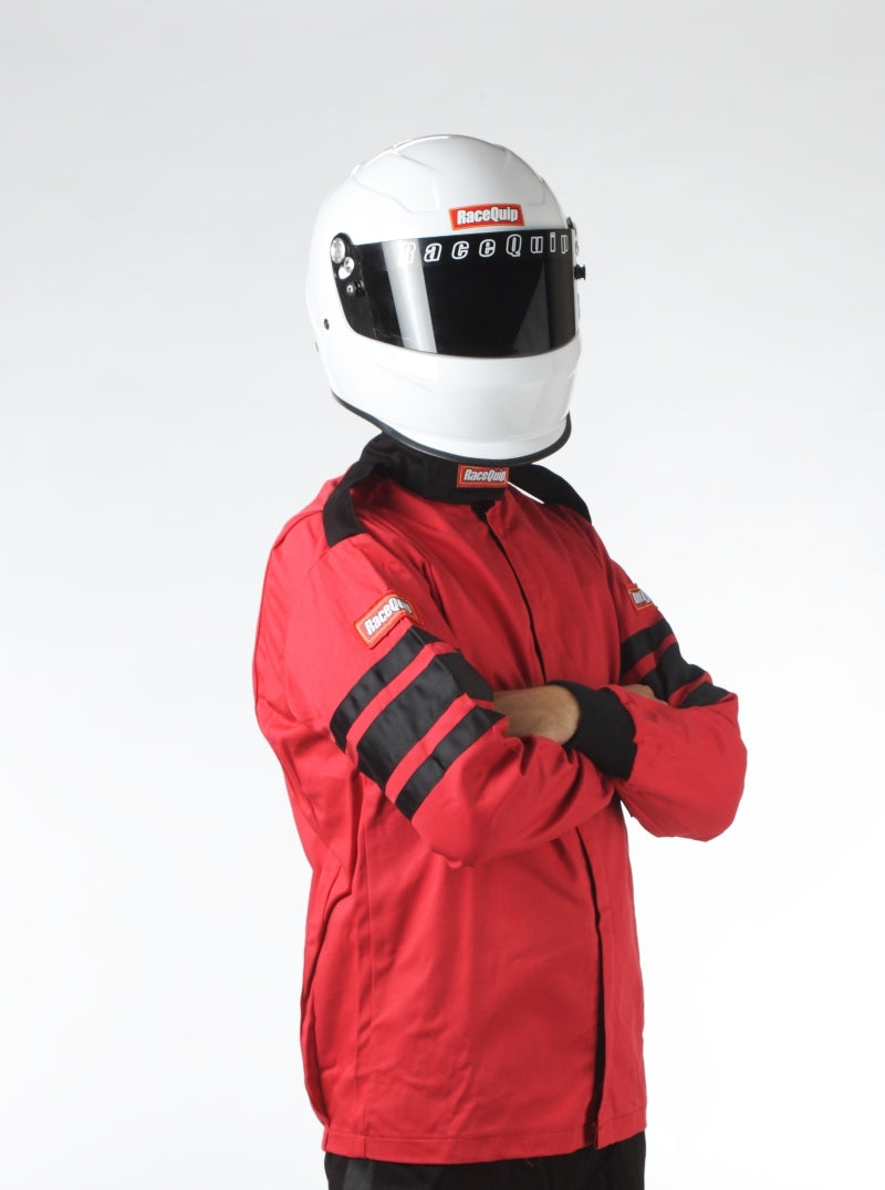 RaceQuip Red SFI-1 1-L Jacket - 2XL Racequip Racing Jackets AXOPROS