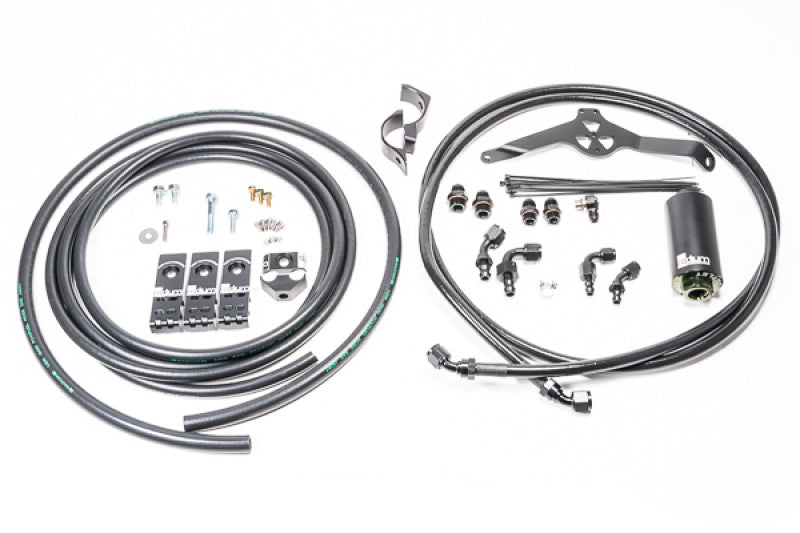 Radium 08-21 Subaru Fuel Hanger Plumbing Kit - Stainless Radium Engineering Fuel Pump Hangers AXOPROS
