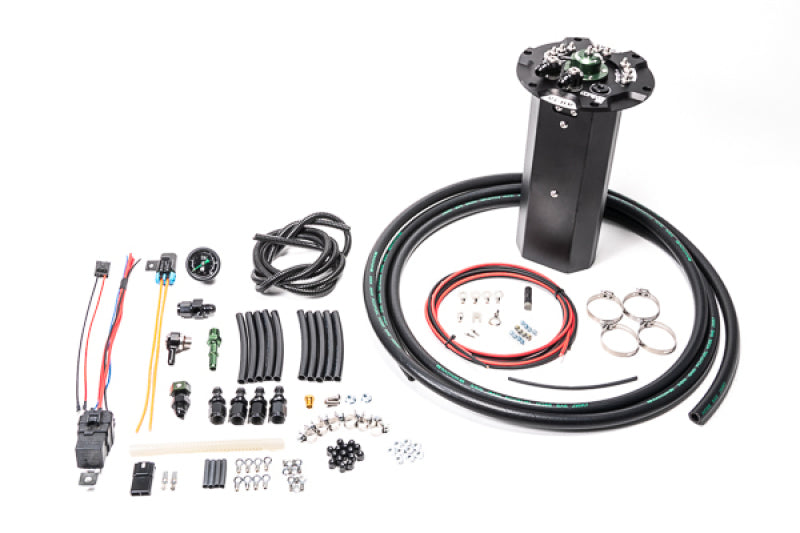 Radium 09-20 Nissan 370Z RHD/LHD Fuel Hanger Surge Tank(Pumps Not Incl.) Walbro GSS342 AEM 50-1200 Radium Engineering Fuel Pump Hangers  AXOPROS