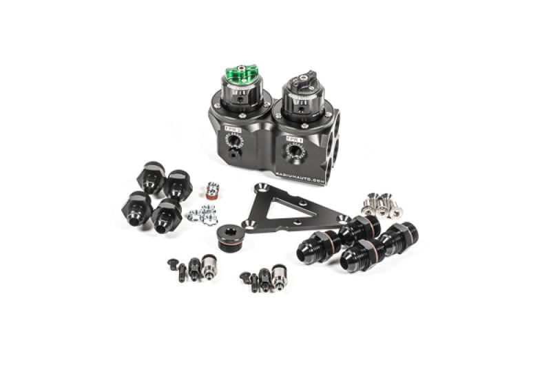 Radium Dual Fuel Pressure Regulator (DFPR) Radium Engineering Fuel Pressure Regulators AXOPROS