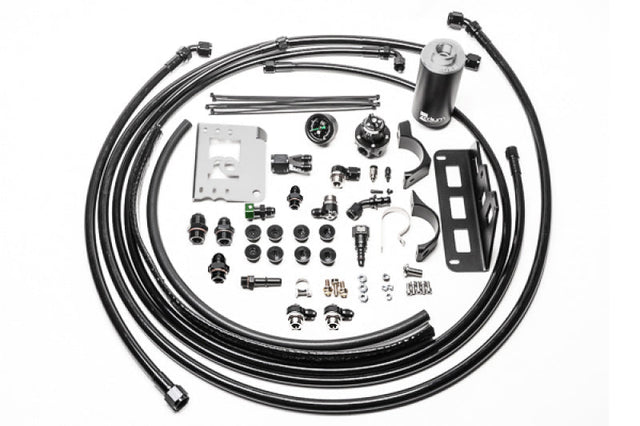 Radium Engineering 08-15 Cadillac CTS-V Fuel Hanger Plumbing Kit - Stainless Filter Radium Engineering Fuel Pump Hangers  AXOPROS