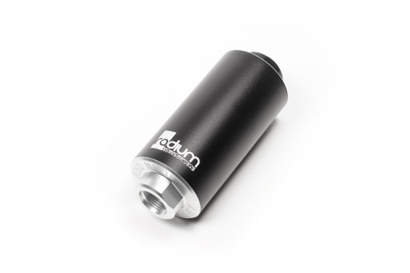 Radium Engineering 10 Micron Stainless Check Valve Fuel Filter Radium Engineering Fuel Filters  AXOPROS