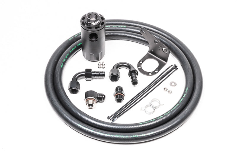 Radium Engineering 15-20 Ford F150 and Raptor EcoBoost PCV Catch Can Kit - Fluid Lock Radium Engineering Oil Catch Cans AXOPROS