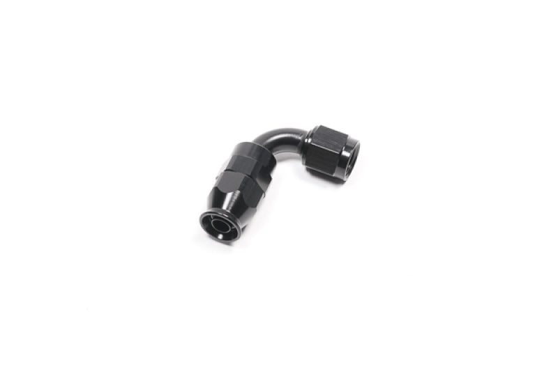 Radium Engineering -6AN 90 Degree PTFE Hose End - Black Radium Engineering Fittings AXOPROS