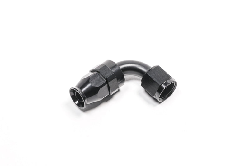 Radium Engineering -8AN 90 Degree PTFE Hose End - Black Radium Engineering Fittings AXOPROS