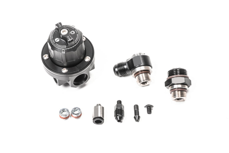 Radium Engineering 8AN ORB Direct Mount Regulator-Rotating Assembly (DMR-RA) - Black Radium Engineering Fuel Pressure Regulators  AXOPROS