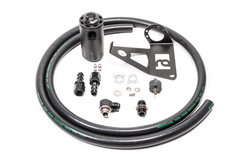 Radium Engineering BMW E46 M3 Catch Can Kit Fluid Lock Radium Engineering Oil Catch Cans AXOPROS