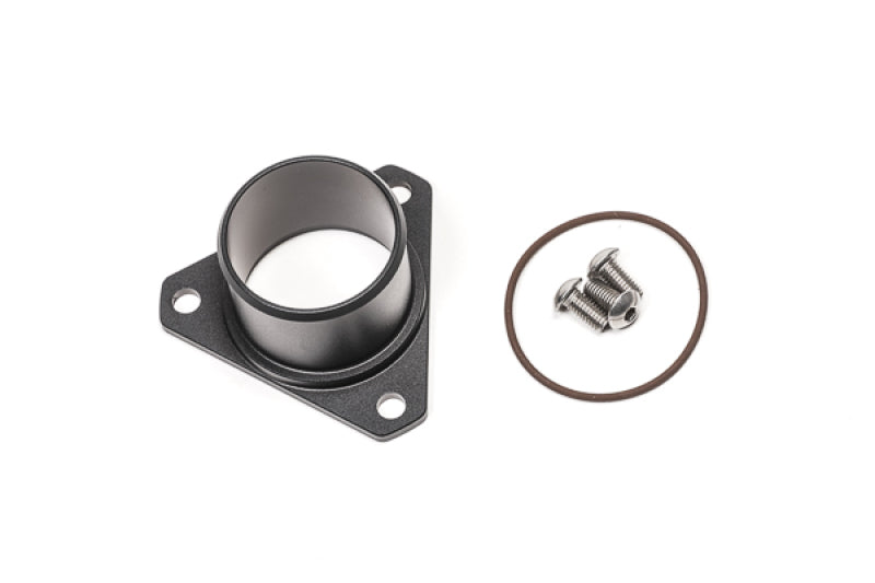 Radium Engineering FCST-X 3-Bolt Remote Mount Fill Neck - Straight - w/ 1.5in Barb Radium Engineering Filler Necks AXOPROS