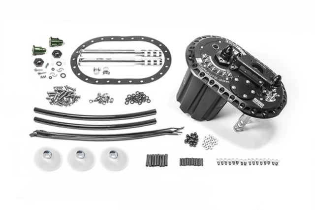 Radium Engineering FCST-X Brushless Ti Automotive E5LM Fuel Cell Surge Tank (Pumps NOT Included) Radium Engineering Surge Tanks  AXOPROS