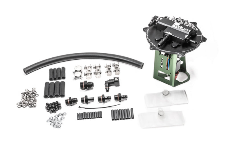 Radium Engineering Mitsubishi EVO 7/8/9 Fuel Hanger Fits AEM 50-1220 / DW440 - Pumps Not Included Radium Engineering Fuel Pump Hangers  AXOPROS