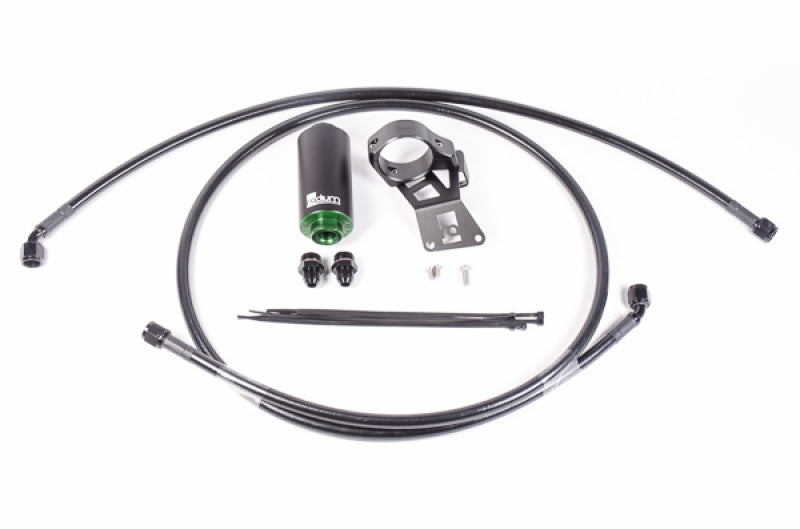 Radium Engineering Mitsubishi Evo X Fuel Hanger Feed Kit - Microglass Filter Radium Engineering Brackets AXOPROS