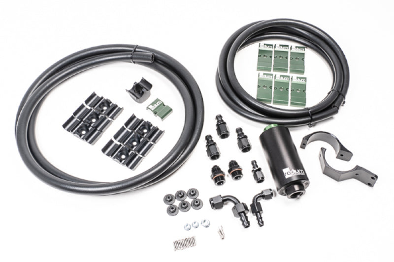 Radium Engineering Toyota MK5 Supra Fuel Hanger Plumbing Kit - Stainless Radium Engineering Fuel Pump Hangers  AXOPROS