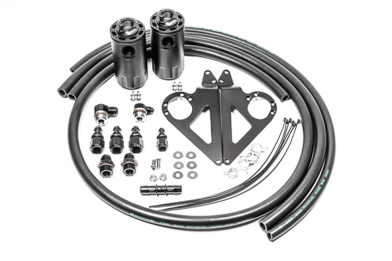 Radium FR-S/BRZ/86 Dual Catch Can Kit Fluid Lock Radium Engineering Oil Catch Cans AXOPROS
